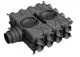 Wolf-Luftverteiler-DN125-180-24-Stutzen-DN75-mit-12-Verschlusskappen-2577597 gallery number 1